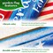 G128 Combo Pack: Garden Flag Stand 36x16IN & Garden Flag Land of the Free Liberty Printed 12x18IN Double Sided
